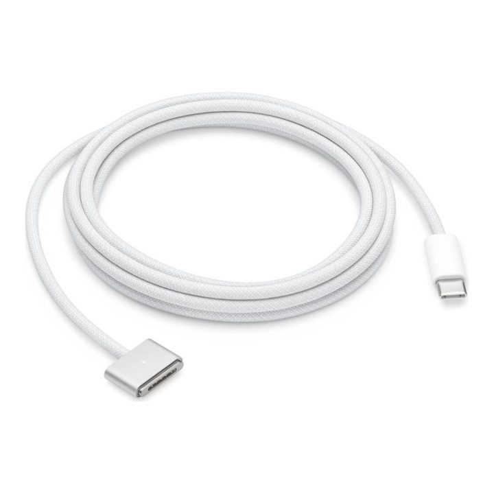 Cable USB-C a MagSafe 3 Apple 2m-macho-macho-plata (MW613ZM/A)