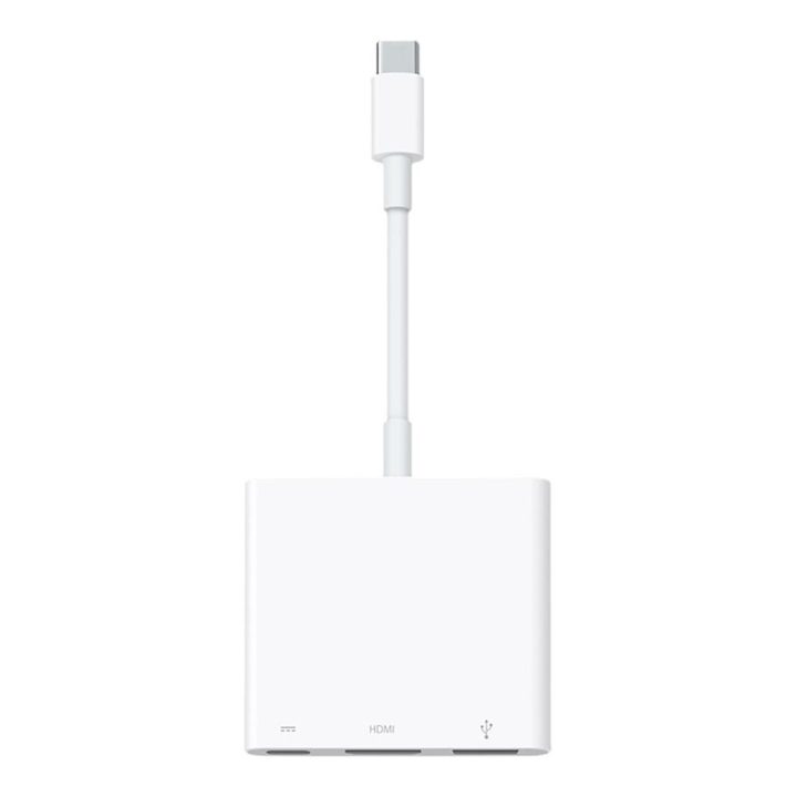 Apple Adaptador de vídeo - USB-C macho a USB, HDMI, USB-C (solo…