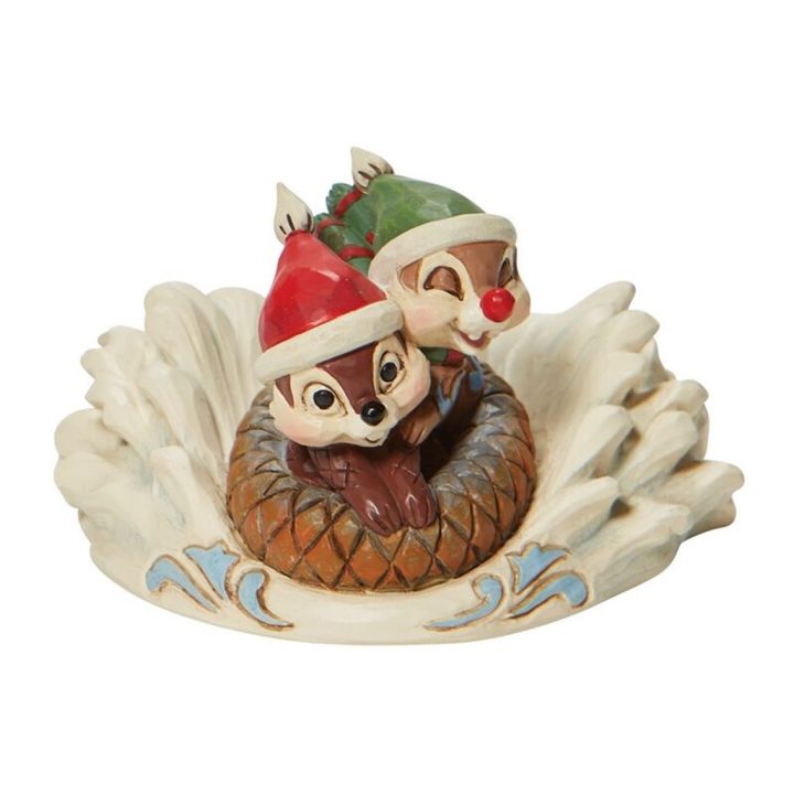 Enesco Disney Chip & Dale Christmas Sled Figure (6008975)