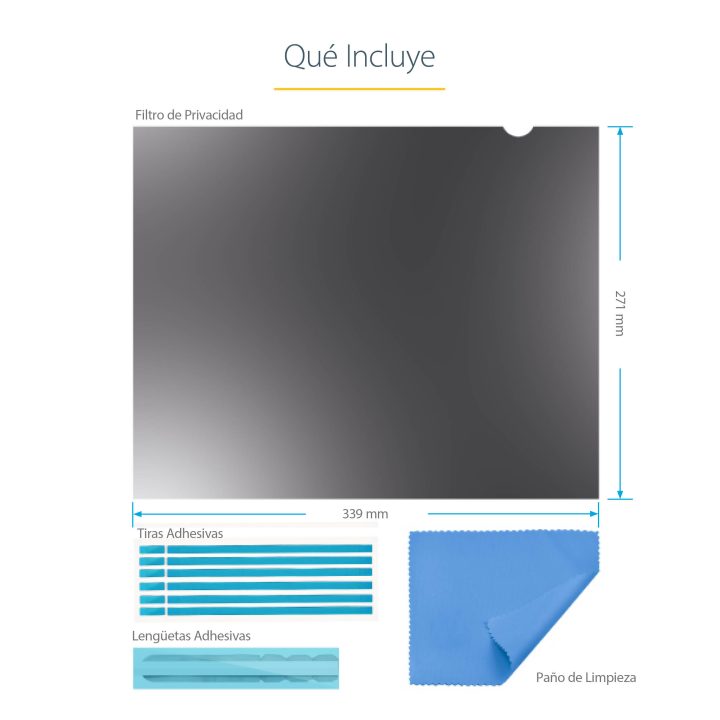 StarTech.com 17-Inch 5:4 Privacy Filter for Monitor - Anti-Glare…
