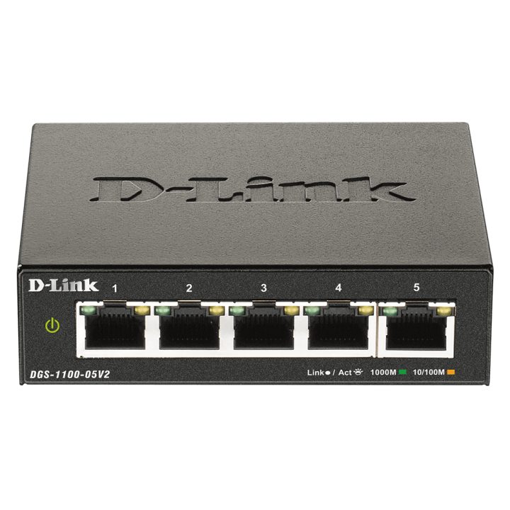 D-Link DGS-1100-05V2/E switch Gestionado L2 Gigabit Ethernet…