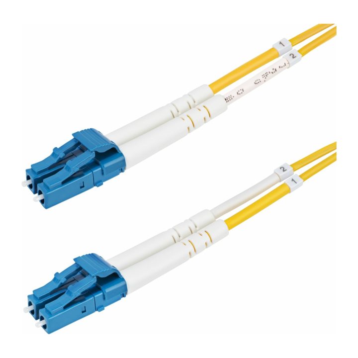 StarTech.com Duplex LC to LC (UPC) OS2 Single-Mode Fiber Optic Cable…