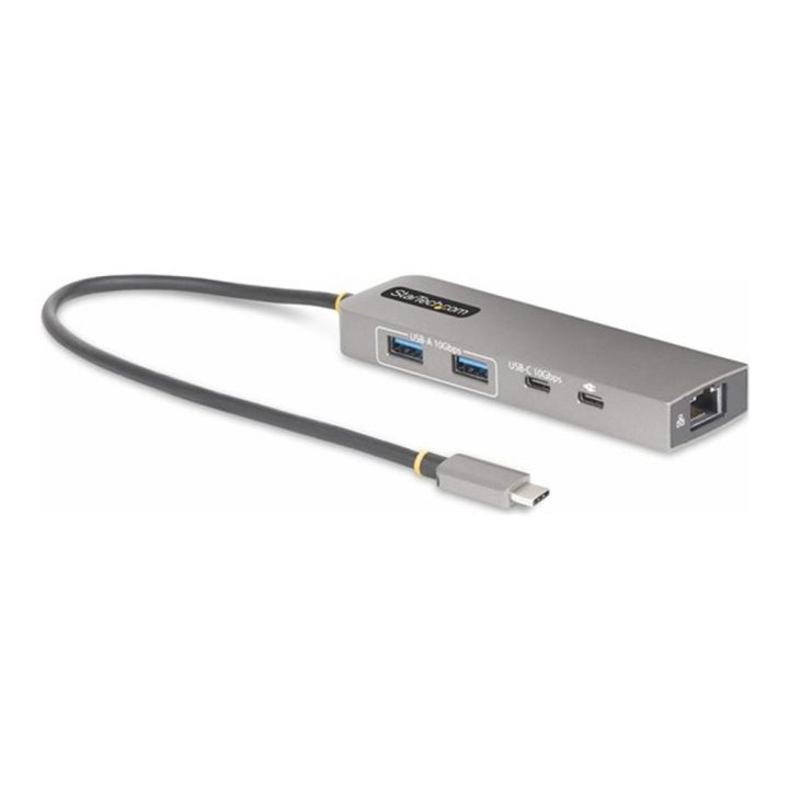 StarTech.com Hub USB-C de 3 Portas com Rede Ethernet de 2,5Gbps e…