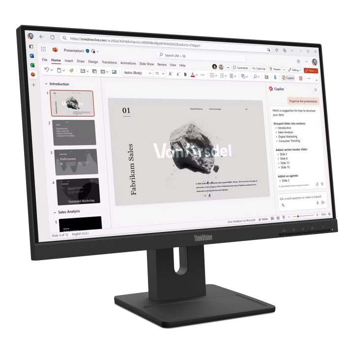 Lenovo ThinkVision E22-40 21,5" Full HD 100 Hz IPS