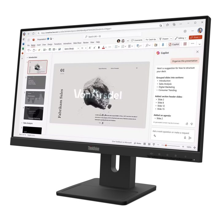 Monitor Lenovo ThinkVision E22-40 21,5" Full HD 100 Hz IPS