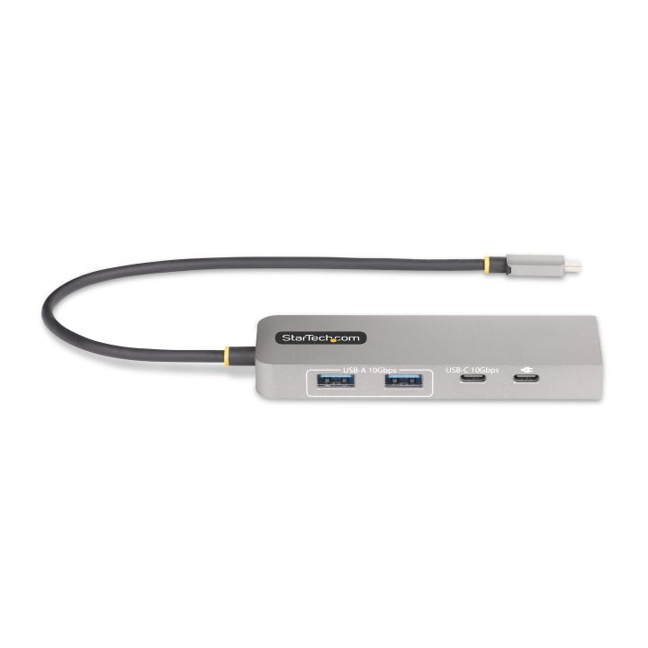 StarTech.com 3-Port USB-C Hub with 2.5Gbps Ethernet and 100W PD…