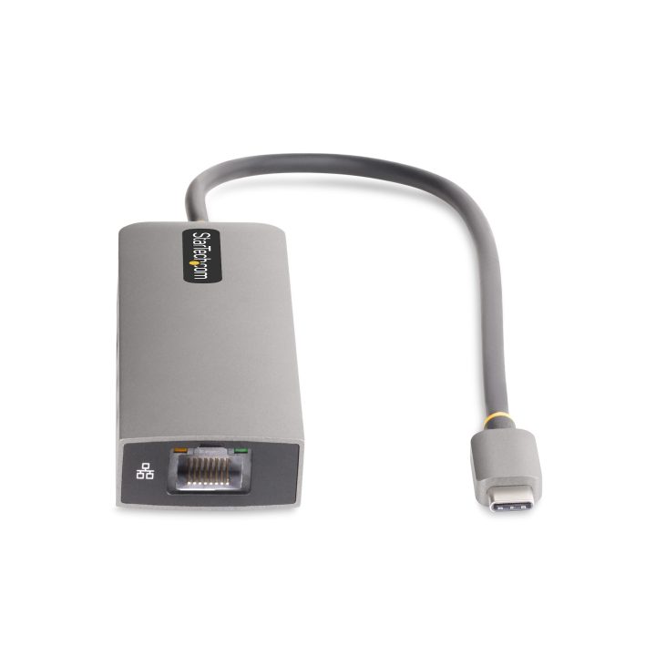 StarTech.com Hub USB-C de 3 Portas com Rede Ethernet de 2,5Gbps e…