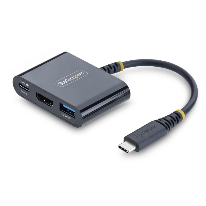 StarTech.com USB-C to HDMI Multiport Dock Hub - USB-C to HDMI…