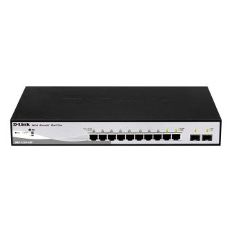 D-Link DGS-1210-10P Managed L2 Gigabit Ethernet (10/100/1000) Power…