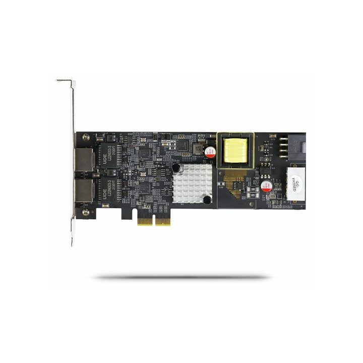 StarTech.com 2-Port 2.5Gb PoE PCIe Ethernet Network Card - NBASE-T…