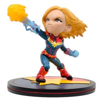 Figura quantum mechanix Marvel Capitã Marvel 10 cm Marvel q-fig…