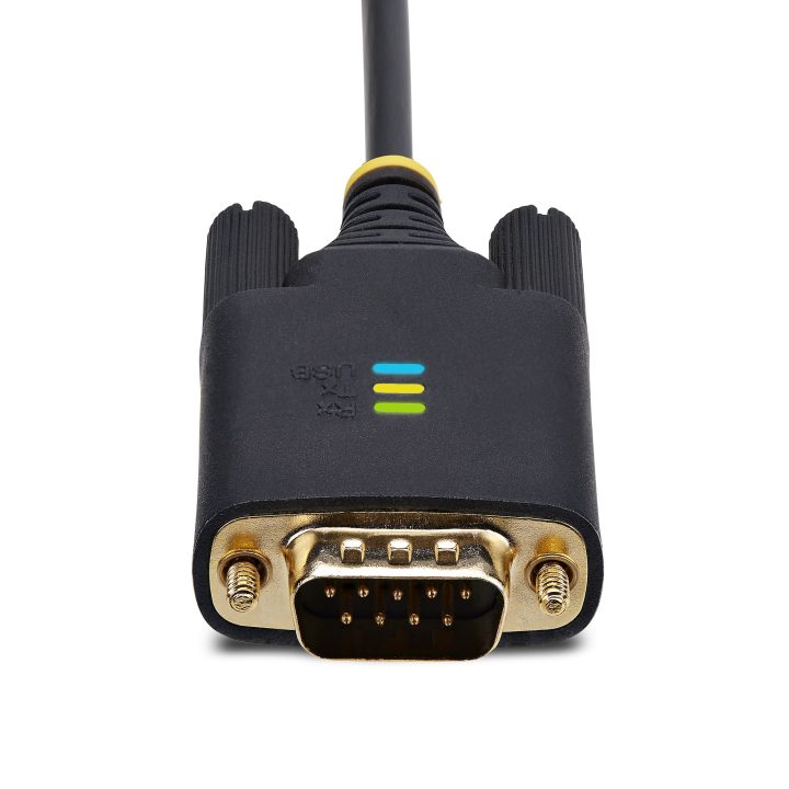 StarTech.com 3m USB to Serial Adapter Cable - COM Retention - FTDI -…