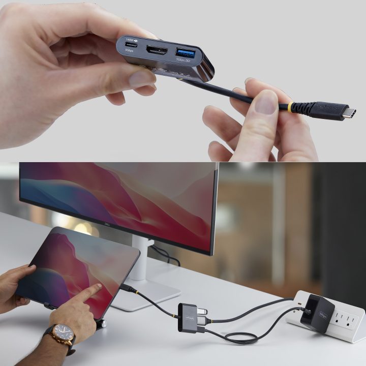 StarTech.com Dock Hub Multipuertos USB Tipo C a HDMI - Adaptador…