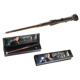 Varinha mágica luminosa The Noble Collection Harry Potter 35 cm…