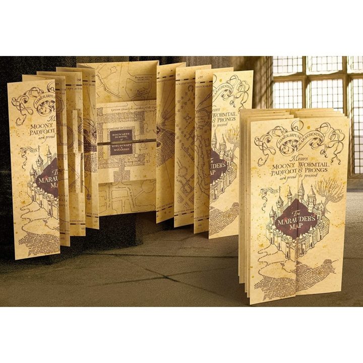 Réplica The Noble Collection Harry Potter Mapa do Maroto (00NN7888)