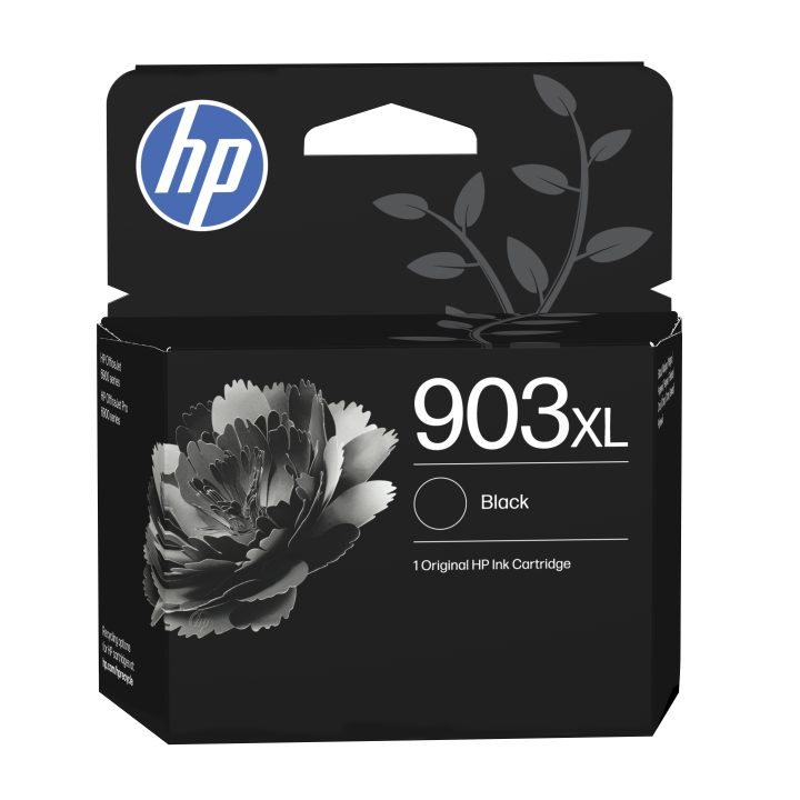 HP Cartucho de Tinta Original 903XL Preto de Alto Rendimento