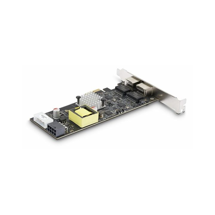 StarTech.com 2-Port 2.5Gb PoE PCIe Ethernet Network Card - NBASE-T…