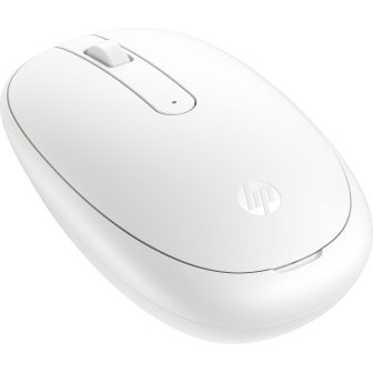Rato Bluetooth HP 240 branco lunar