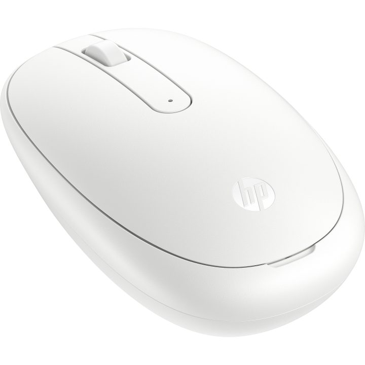 Rato Bluetooth HP 240 branco lunar