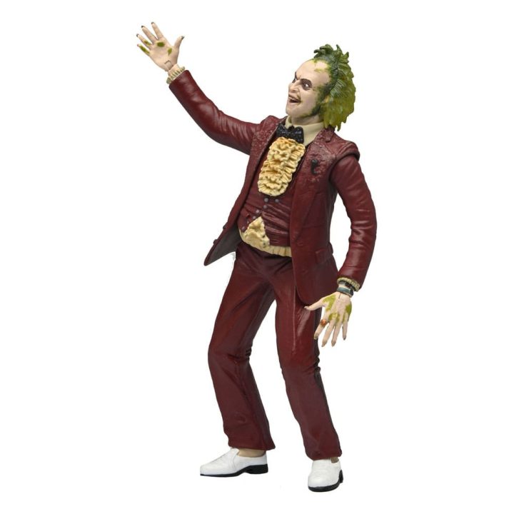 Neca Beetlejuice red tuxedo scale action fig. 18 cm beetlejuice…