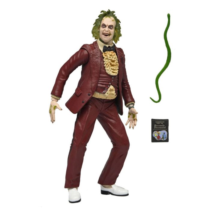 NECA Beetlejuice Red Tuxedo Scale Action Figure 18 cm Beetlejuice…