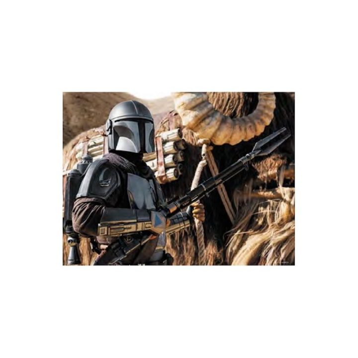 Prime 3D Lenticular Puzzle 500 Pieces The Mandalorian 500 Pieces
