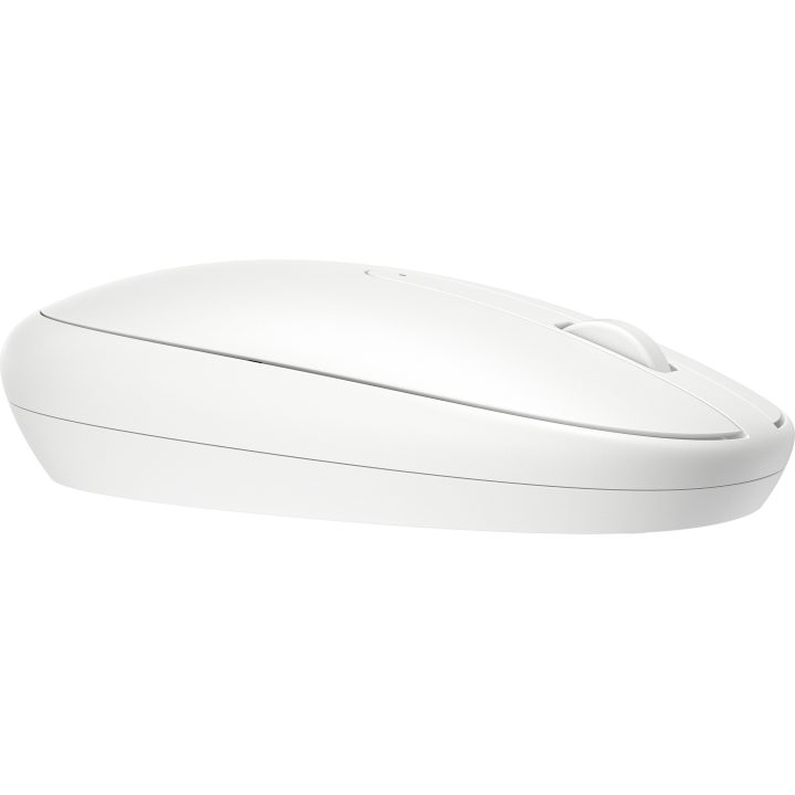 Rato Bluetooth HP 240 branco lunar