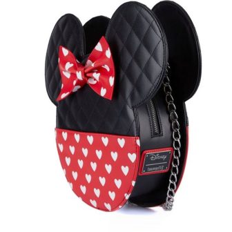 Bolsa Loungefly Disney Mickey & Minnie reversível (WDTB2434)