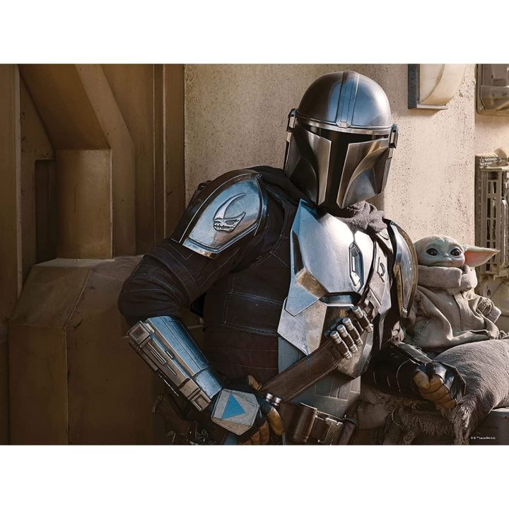 Prime 3D Lenticular Puzzle 500 Pieces The Mandalorian Mando & Grogu…