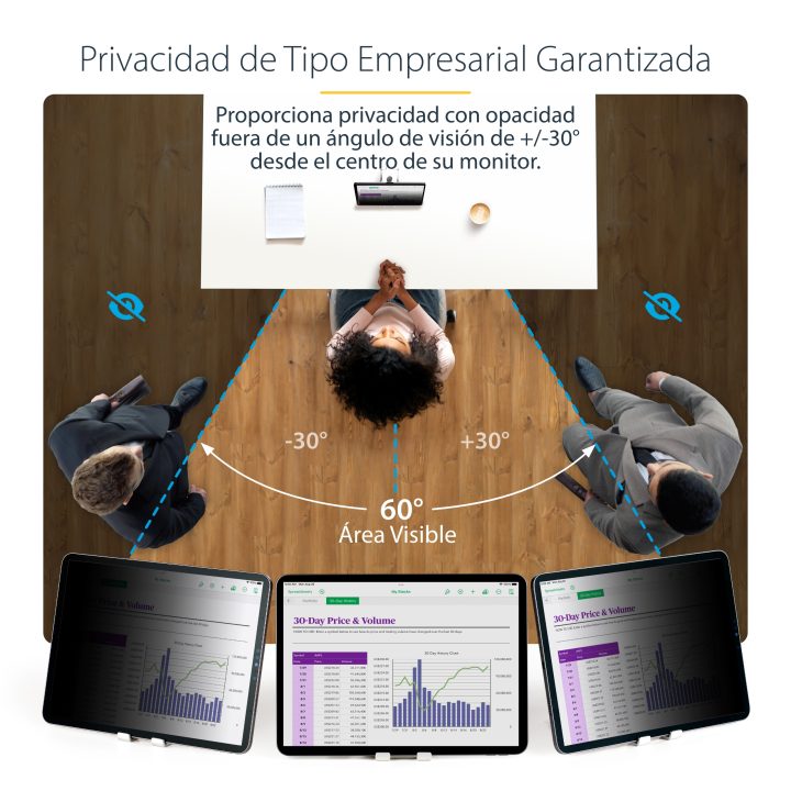 Filtro de Privacidade Tátil de 4 Vias StarTech.com para Orientação…