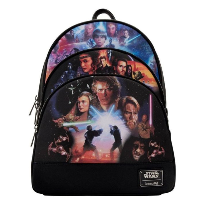 Loungefly Star Wars Trilogy 2 Mini Backpack (STBK0284)