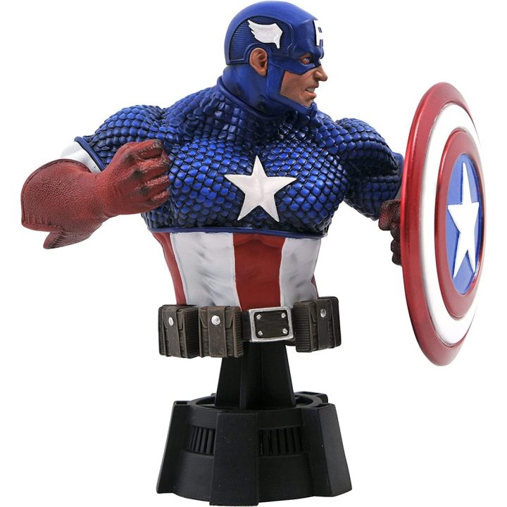 Figura busto Diamond Select Toys Marvel animado Capitão América…