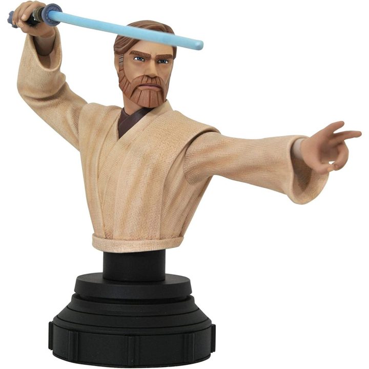 Figura busto diamond select toys star wars the clone wars obi WAN 1-7…