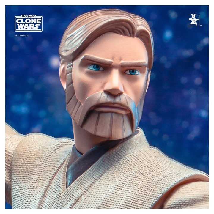 Diamond Select Toys Star Wars The Clone Wars Obi-Wan Bust Figure 1:7…
