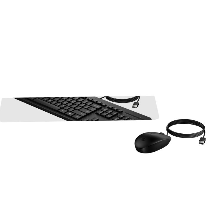 HP Combo de teclado e rato com cabo 225
