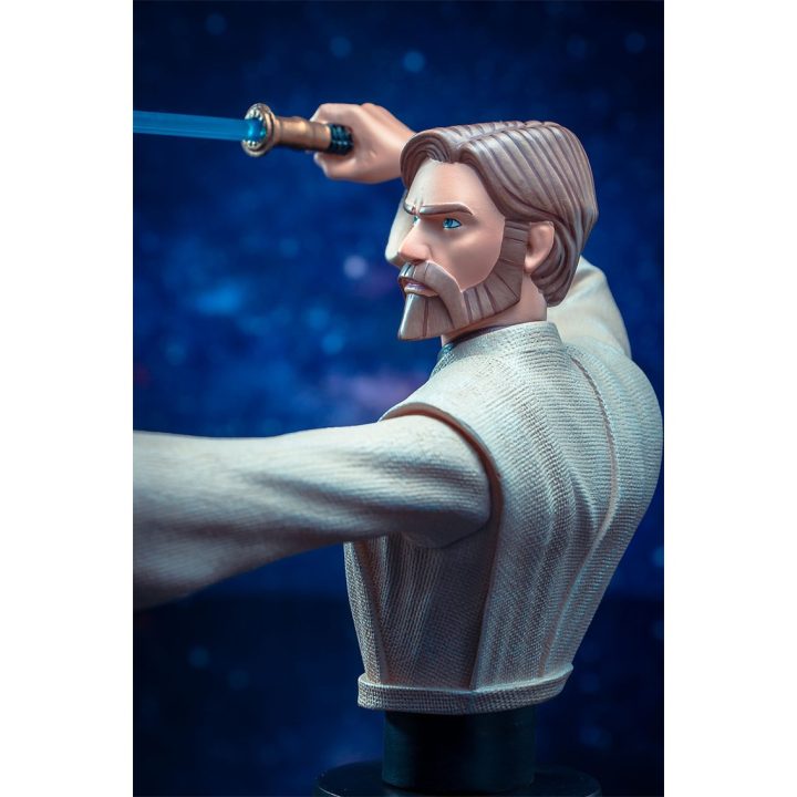 Figura busto diamond select toys star wars the clone wars obi WAN 1-7…