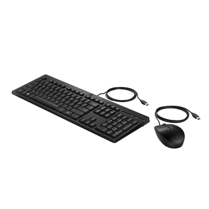 HP Combo de teclado e rato com cabo 225
