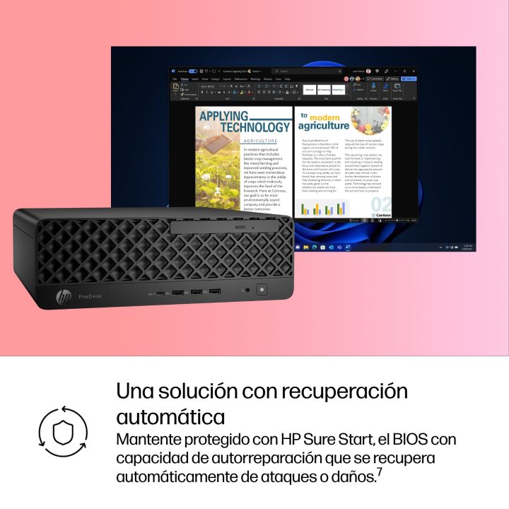 HP ProDesk 4 SFF G1i Desktop AI PC Intel Core Ultra 7 265 16 GB…