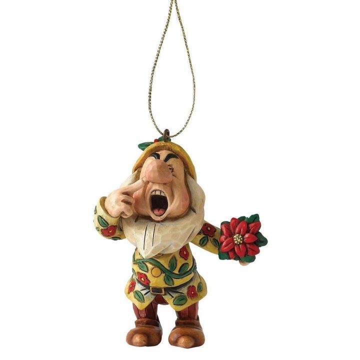 Enesco Decoração de Natal Disney Branca de Neve e os Sete Anões Anão…