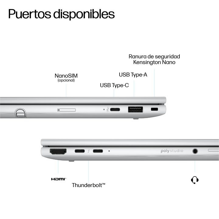 HP EliteBook 8 Flip G1i AI Intel Core Ultra 5 225U 16 GB 512 GB SSD…