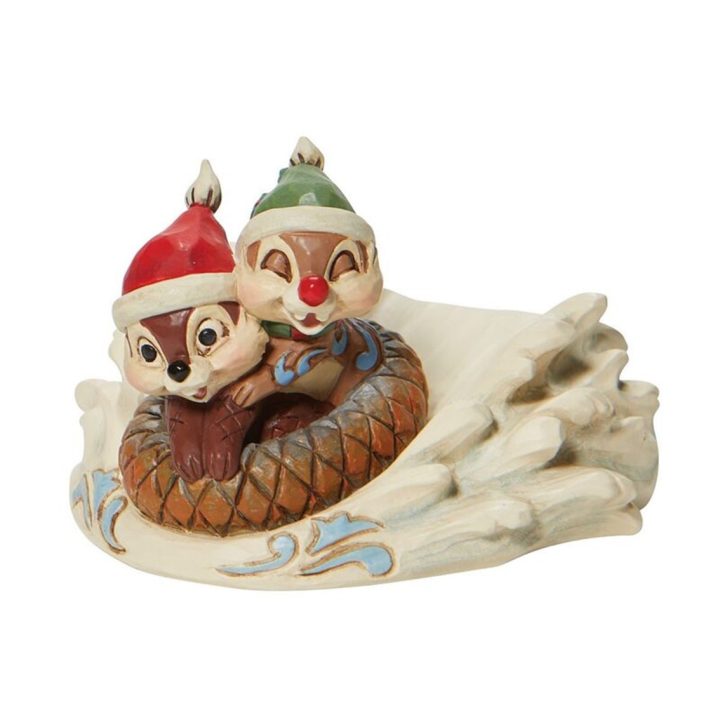 Enesco Disney Chip & Dale Christmas Sled Figure (6008975)