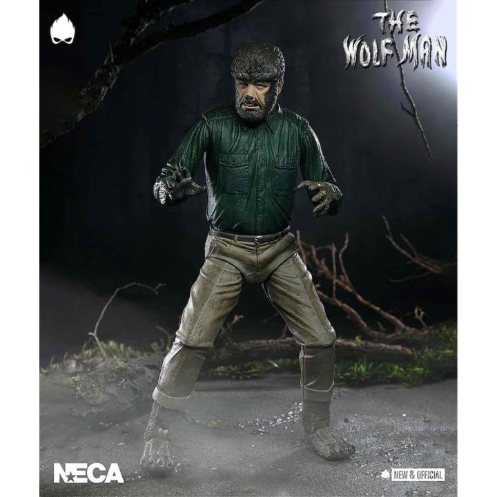 NECA Universal Monster Scale Action Ultimate Wolf Man Figure…