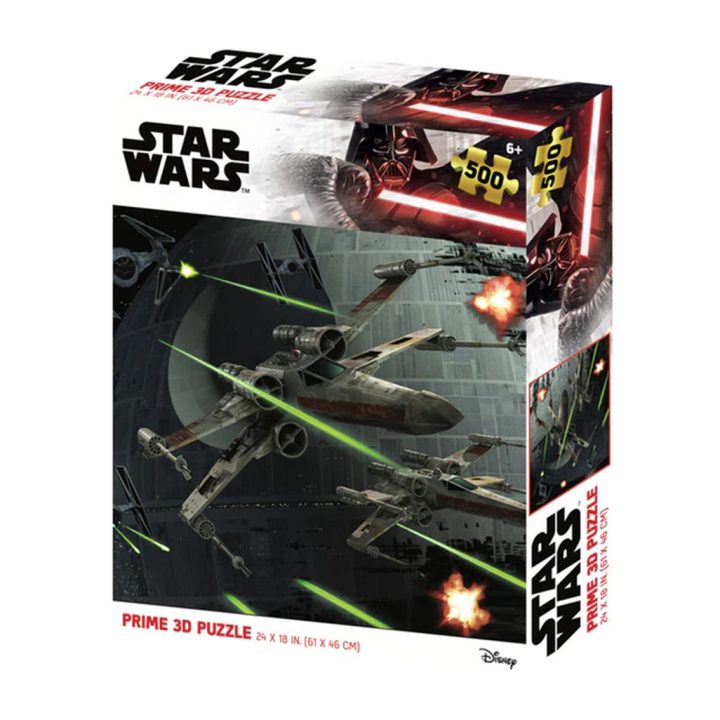 Star Wars Battle 500-Piece Lenticular 3D Puzzle