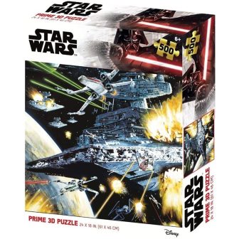 Prime 3D Star Wars Star Destroyer Lenticular Puzzle 500 Pieces