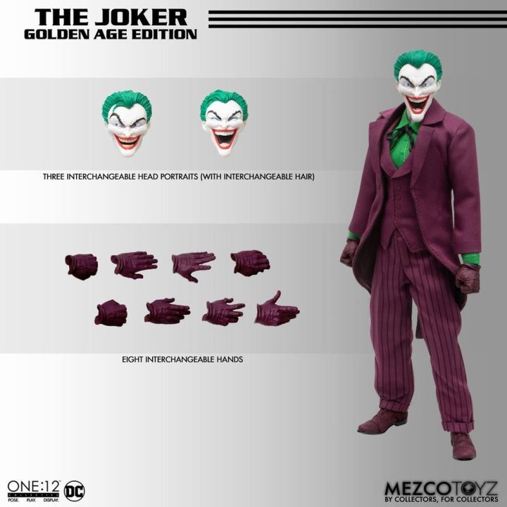 Figura Mezco Toyz DC Universe One:12 Collective The Joker Golden Age…