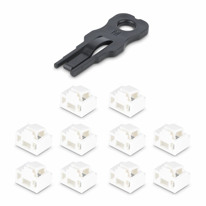 StarTech.com RJ45 Port Locks - Reusable Dust Plugs for Ethernet…