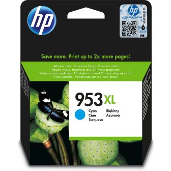 HP Original 953XL High Yield Cyan Ink Cartridge