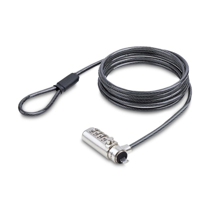 StarTech.com Slim Laptop Security Cable Compatible with Noble Wedge®…