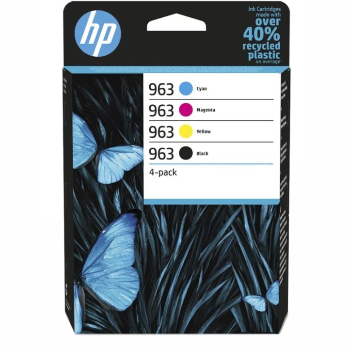 HP Pacote de 4 cartuchos de tinta Original 963…