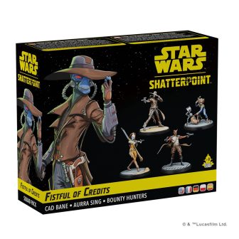 Asmodee Board Game Star Wars Shatterpoint Fistful of Credits Cad Bane…